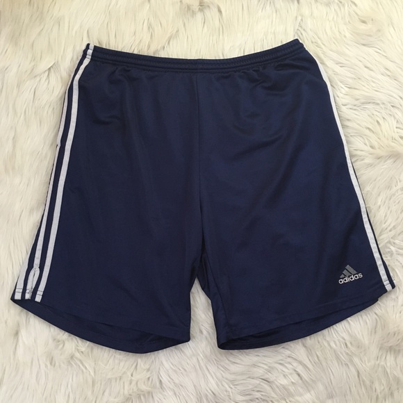 mens navy adidas shorts